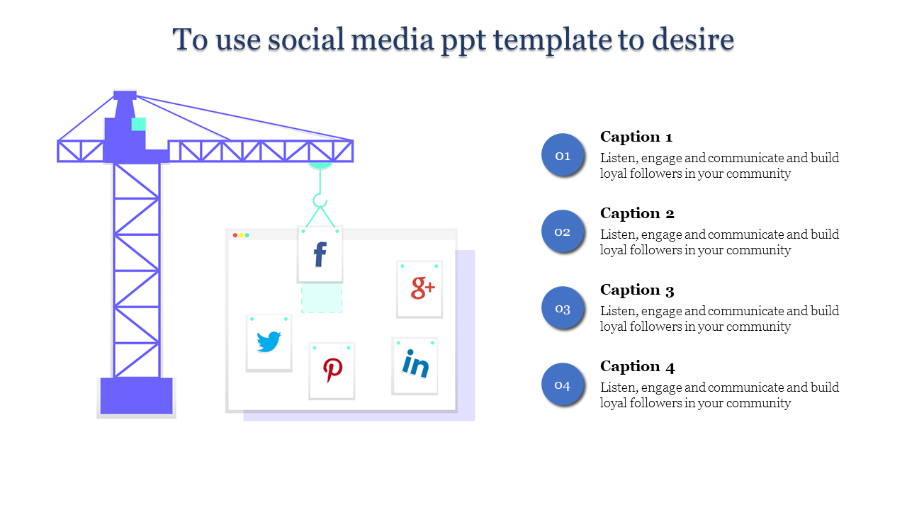 Free - Attractive Social Media PPT Template and Google Slides Themes